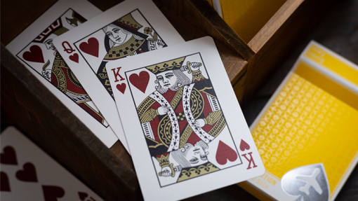 Lounge Edition in Taxiway Yellow by Jetsetter Playing Cards - immagine 5