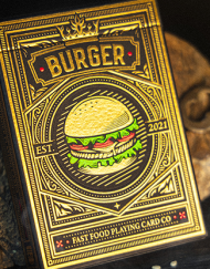 Burger Playing Cards by Fast Food Playing Card Company