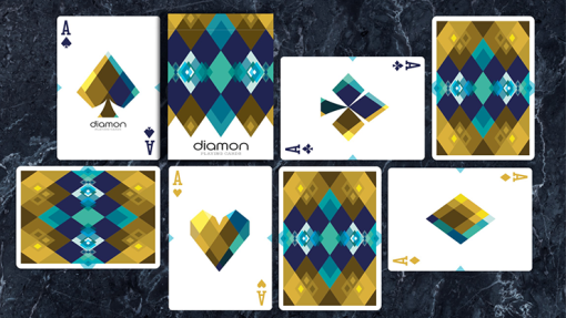 Diamon Playing Cards N° 22 Playing Cards by Dutch Card House Company - immagine 2