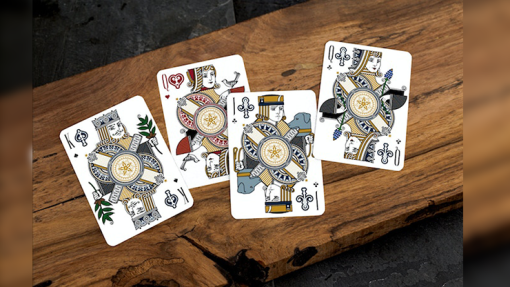 No. 4 St. James Texas Playing Cards (White) - immagine 2