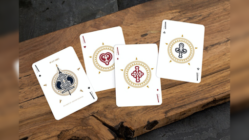 No. 4 St. James Texas Playing Cards (White) - immagine 3