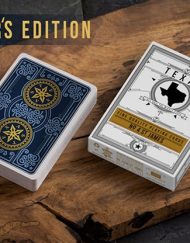 No. 4 St. James Texas Playing Cards (White)