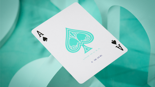 Jerry's Nugget Monotone (Tiffany Blue) Playing Cards - immagine 6
