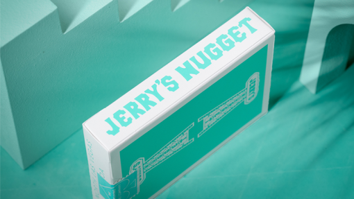 Jerry's Nugget Monotone (Tiffany Blue) Playing Cards - immagine 3