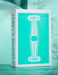 Jerry's Nugget Monotone (Tiffany Blue) Playing Cards