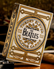 The Beatles Special Edition (White) Playing Cards by theory11