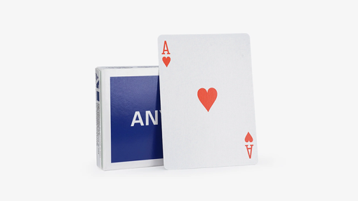 Cap Logo (Navy) ANYONE Playing Cards - immagine 2
