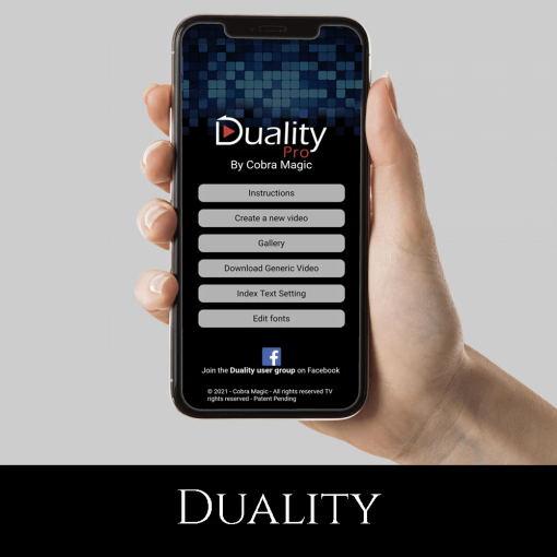 Duality Pro - Video Prediction Magic App by Cobra Magic