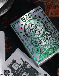 COIPIX (Green) Playing Cards by N2G