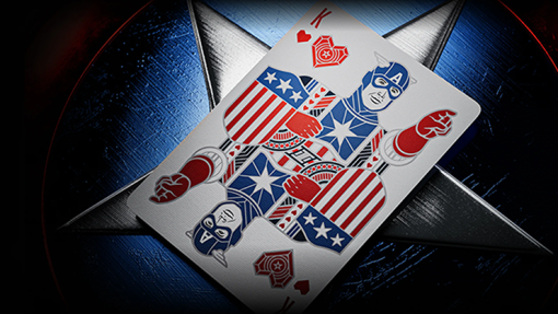 Captain America Playing Cards by theory11 - immagine 3