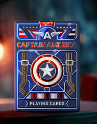 Captain America Playing Cards by theory11