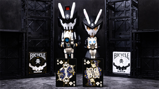Bicycle Quiccs Ghost White Playing Cards - immagine 3