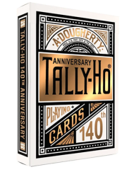 Tally Ho 140th Anniversary (Metaluxe) Playing Cards by US Playing Card