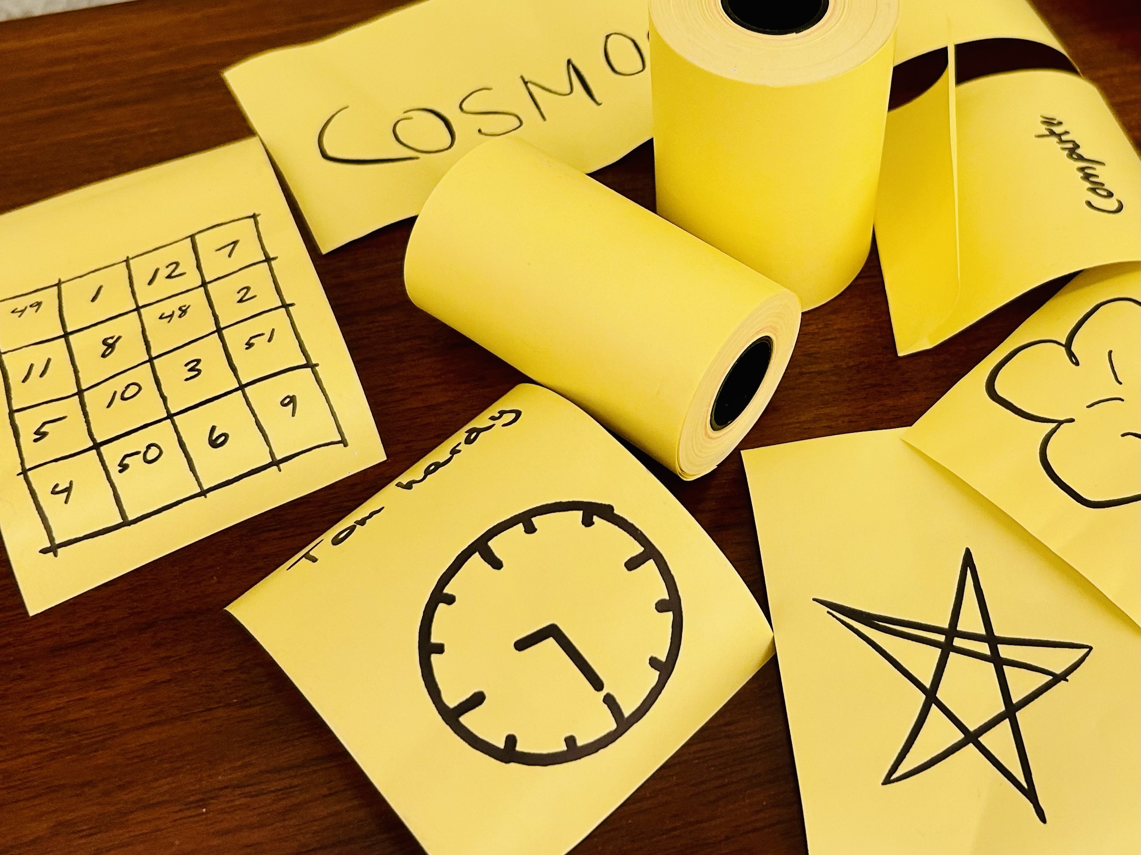 Cosmos NoteRoll – Yellow Edition