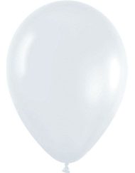 Palloncino Bianco (005) 9" Pz.50