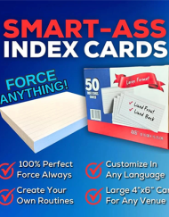 Smart-Ass Index Cards by Bill Abbott